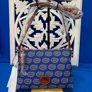 Dooney & Bourke University of Florida Gators Pouchette Crossbody NWT